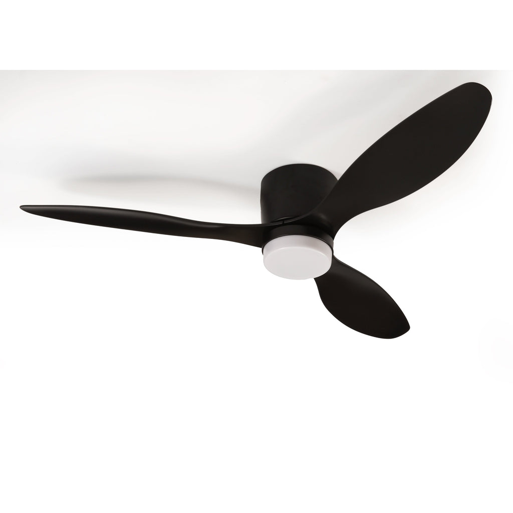 Plafondventilator met Verlichting | ø 132 cm | Zwart