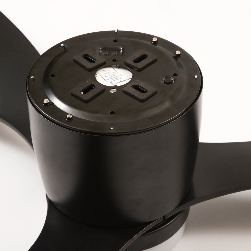 Plafondventilator met Verlichting | ø 132 cm | Zwart