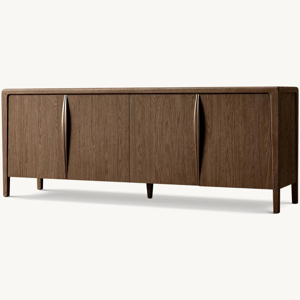 Dressoir Donker Eiken - 213 cm