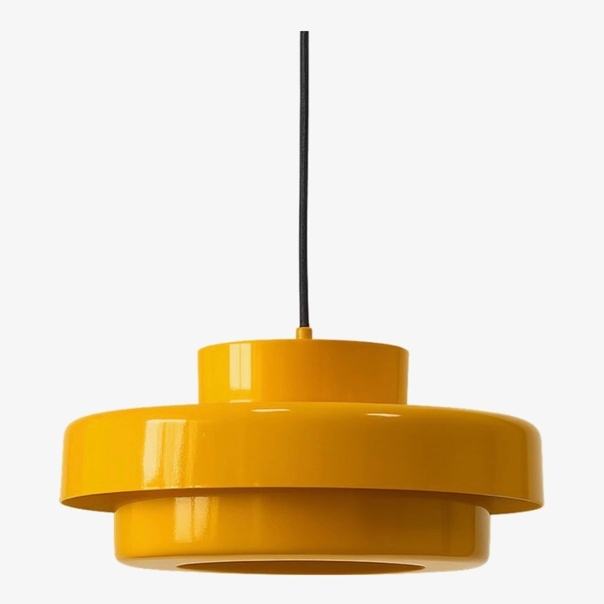 Retro Hanglamp - Mosterd Geel - E27 Fitting