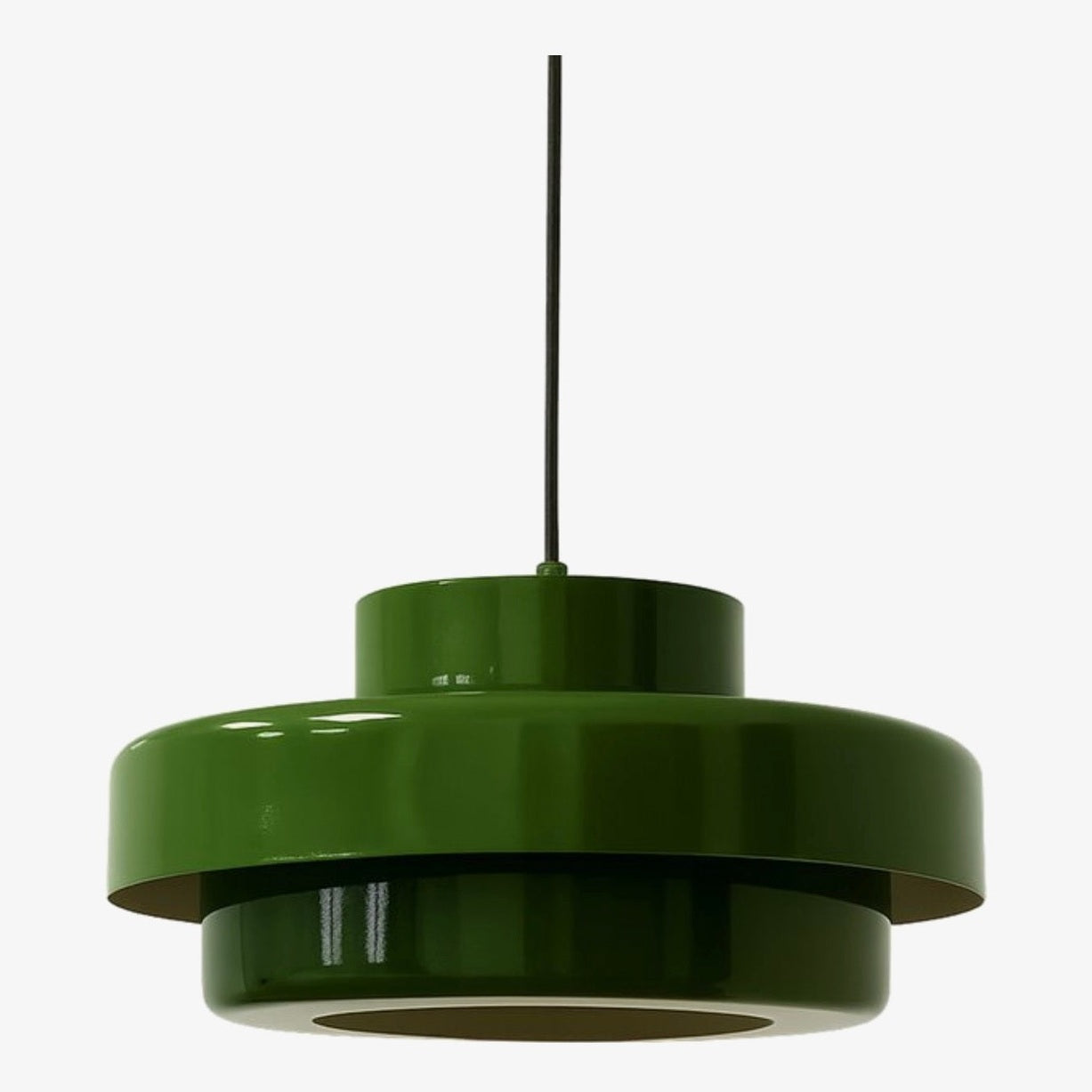 Retro Hanglamp - Army Green - E27 Fitting