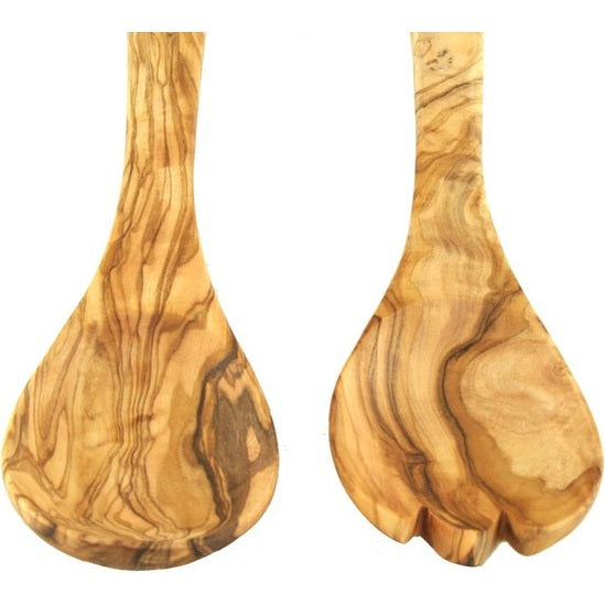 Slabestek | Olijfhout | 2-delig