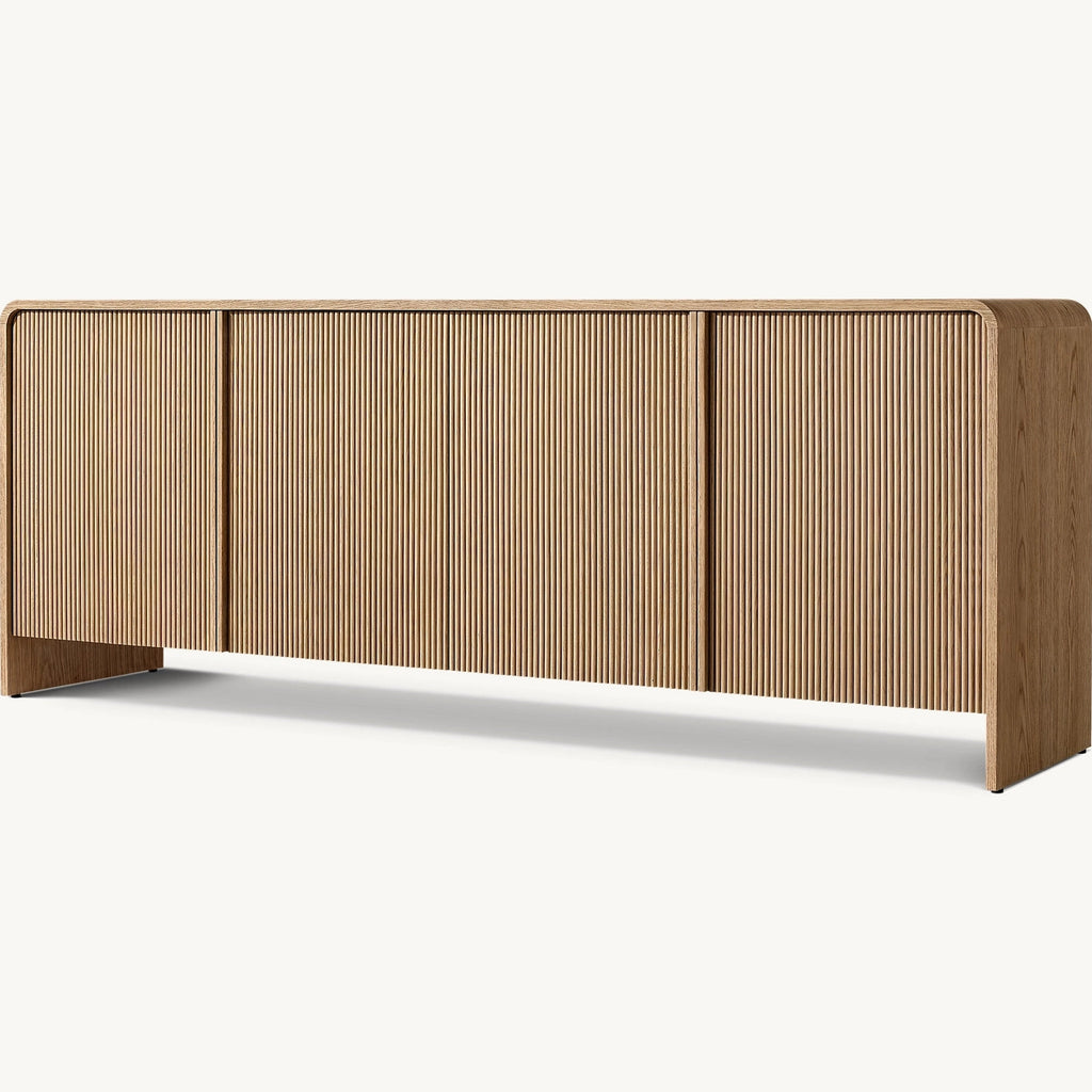 Dressoir Rond - Eikenhout - 213 cm