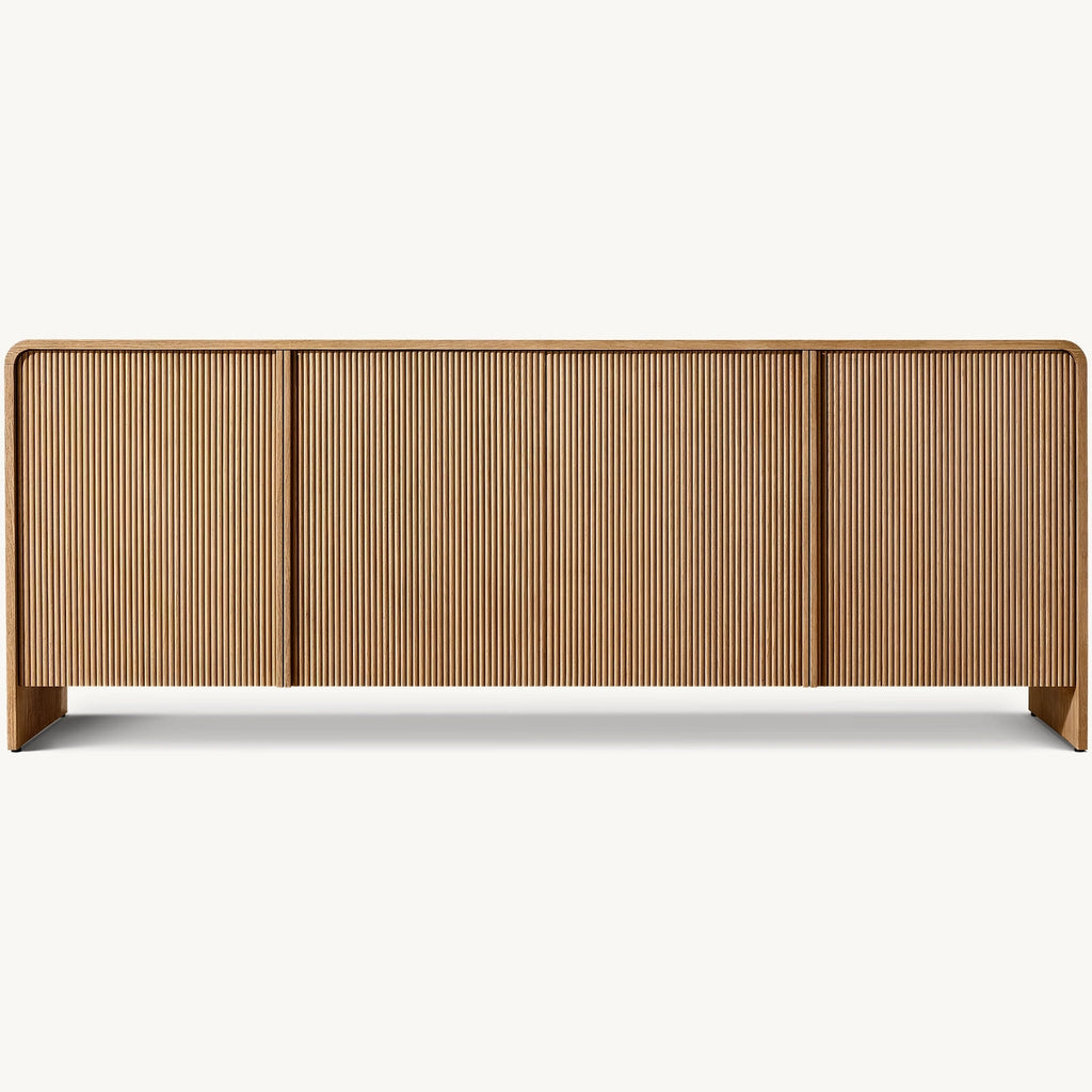 Dressoir Rond - Eikenhout - 213 cm