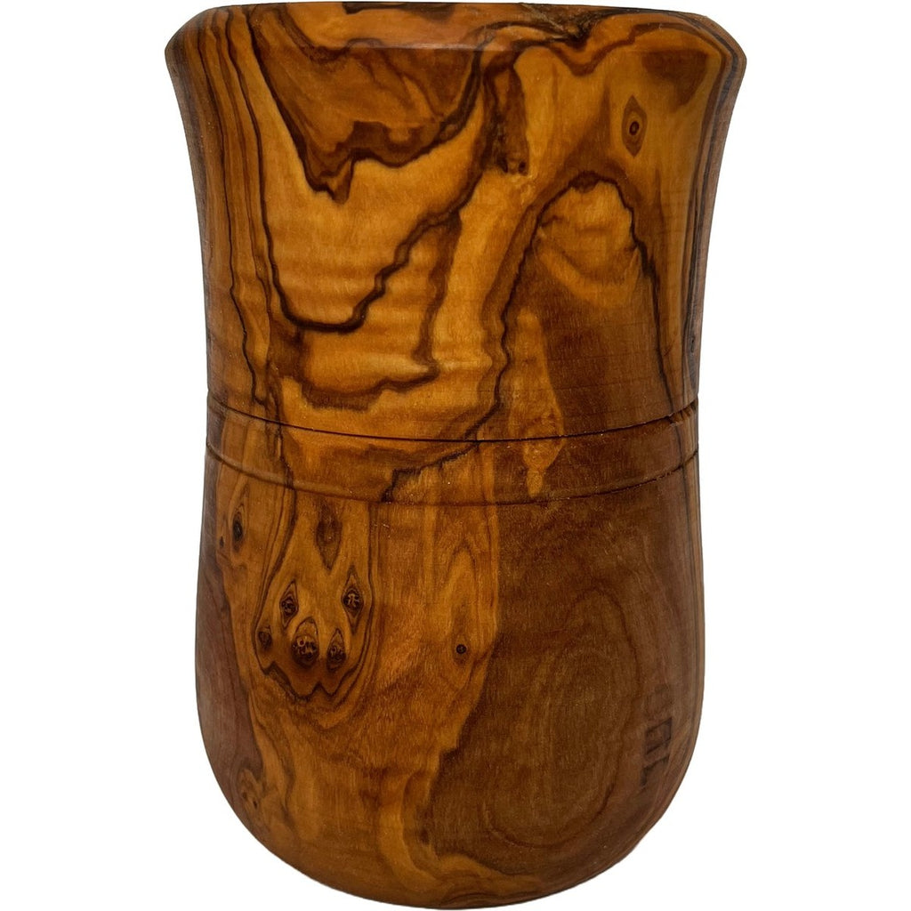 Keukengerei Houder | Spatelpot | Olijfhout | Ø 10 cm