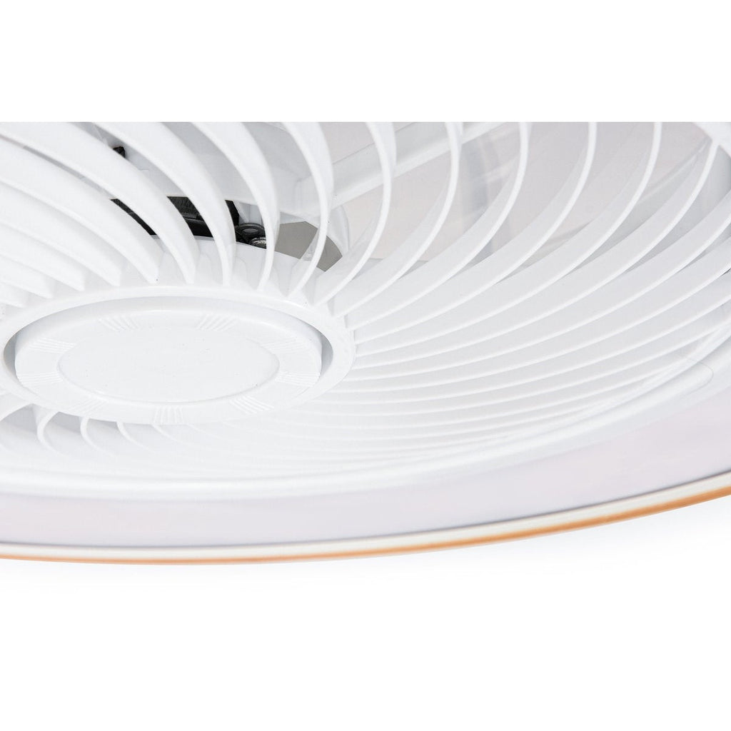 Plafondventilator met Verlichting | Ø 52 cm | Wit + Hout