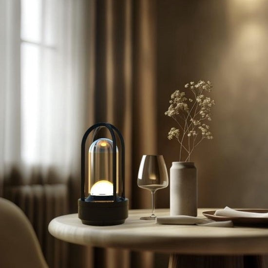 Tafellamp JAMES | Zwart